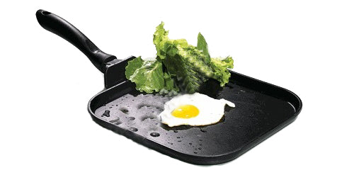 Nonstick Marble Square Griddle - 2 Pack for Gas, Electric & Induction Stoves - Perfect for Pancakes, Eggs & Grilled Cheese - Durable & Easy Clean