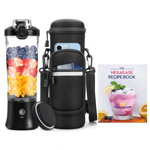 Black blender+Recipe Book