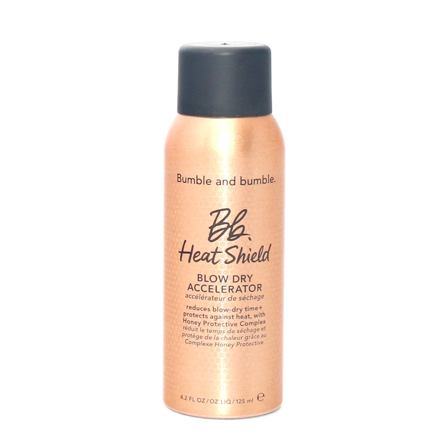Bumble and Bumble Heat Shield Blow Dry Accelerator 4.2 oz - Thermal Protection Spray for Faster Hair Drying & Styling - Perfect for Salon & Home Use