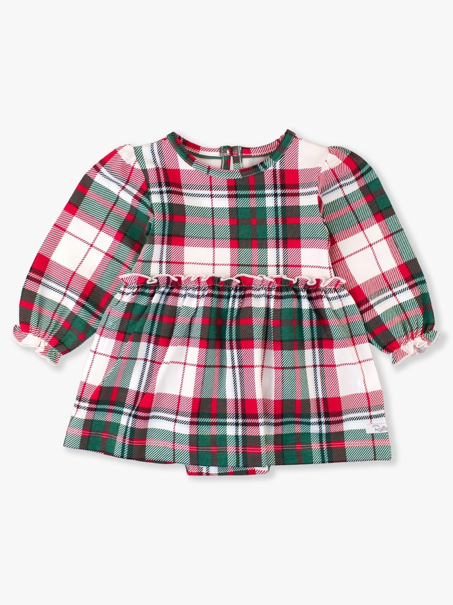 Stylish Dashing Dreams Plaid Knit Long Sleeve Romper Dress for Women | Fall Winter Fashion Outfit | Perfect for Parties, Dates & Office Wear