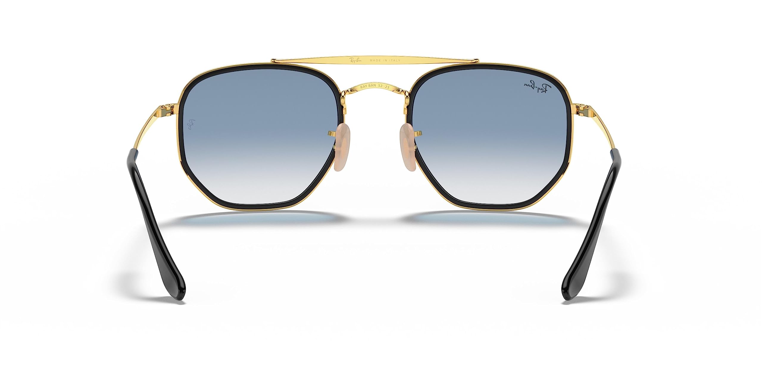 Ray-Ban Unisex RB3648M Sunglasses - Gold Frame, One Size - Classic Aviator Style for Men & Women - Perfect for Driving, Travel & Outdoor Activities