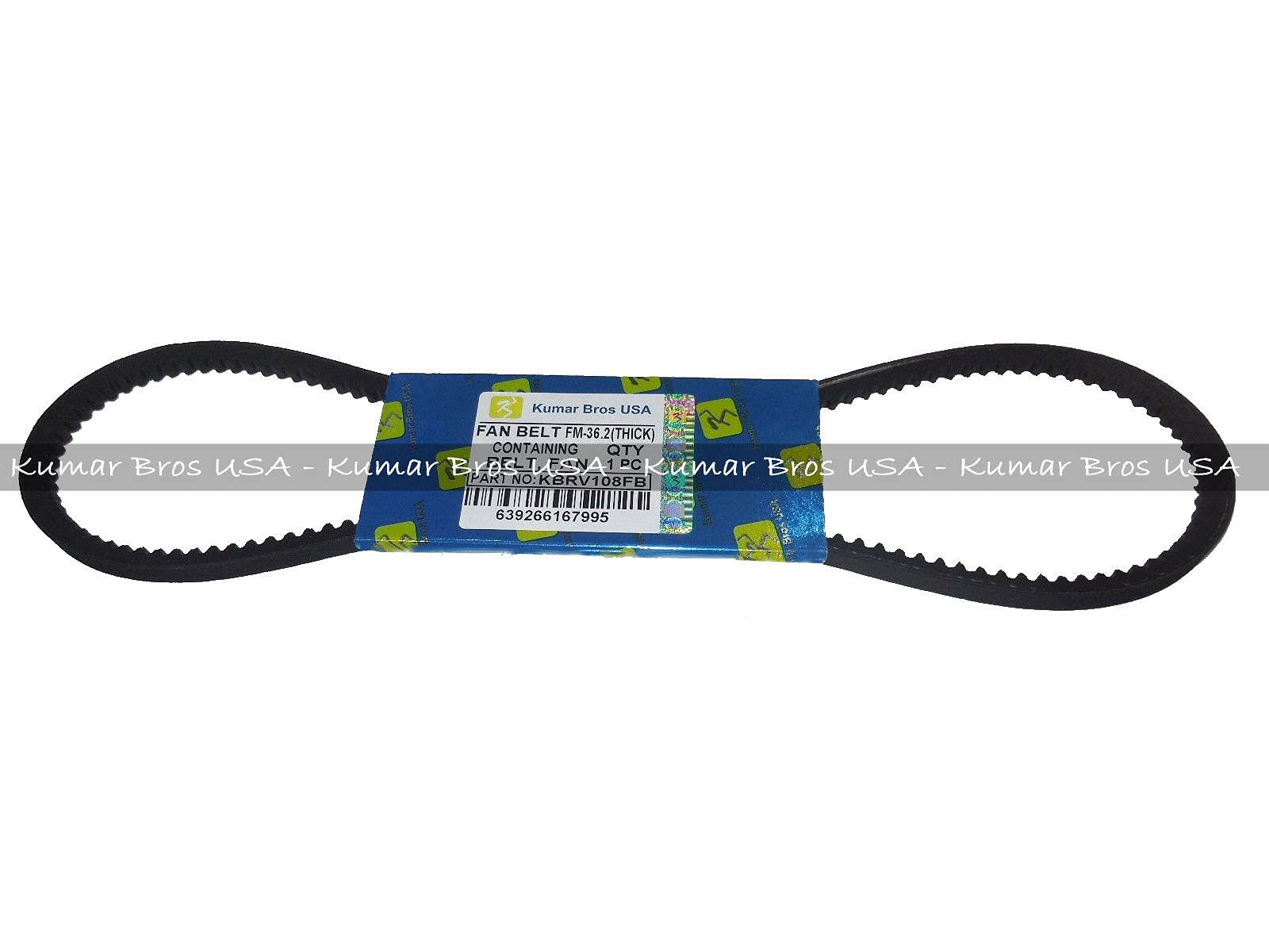 Kubota B20 Replacement Fan Belt - High-Quality Engine Cooling Belt for Tractor & Equipment - Perfect for Farming, Landscaping & Agricultural Use