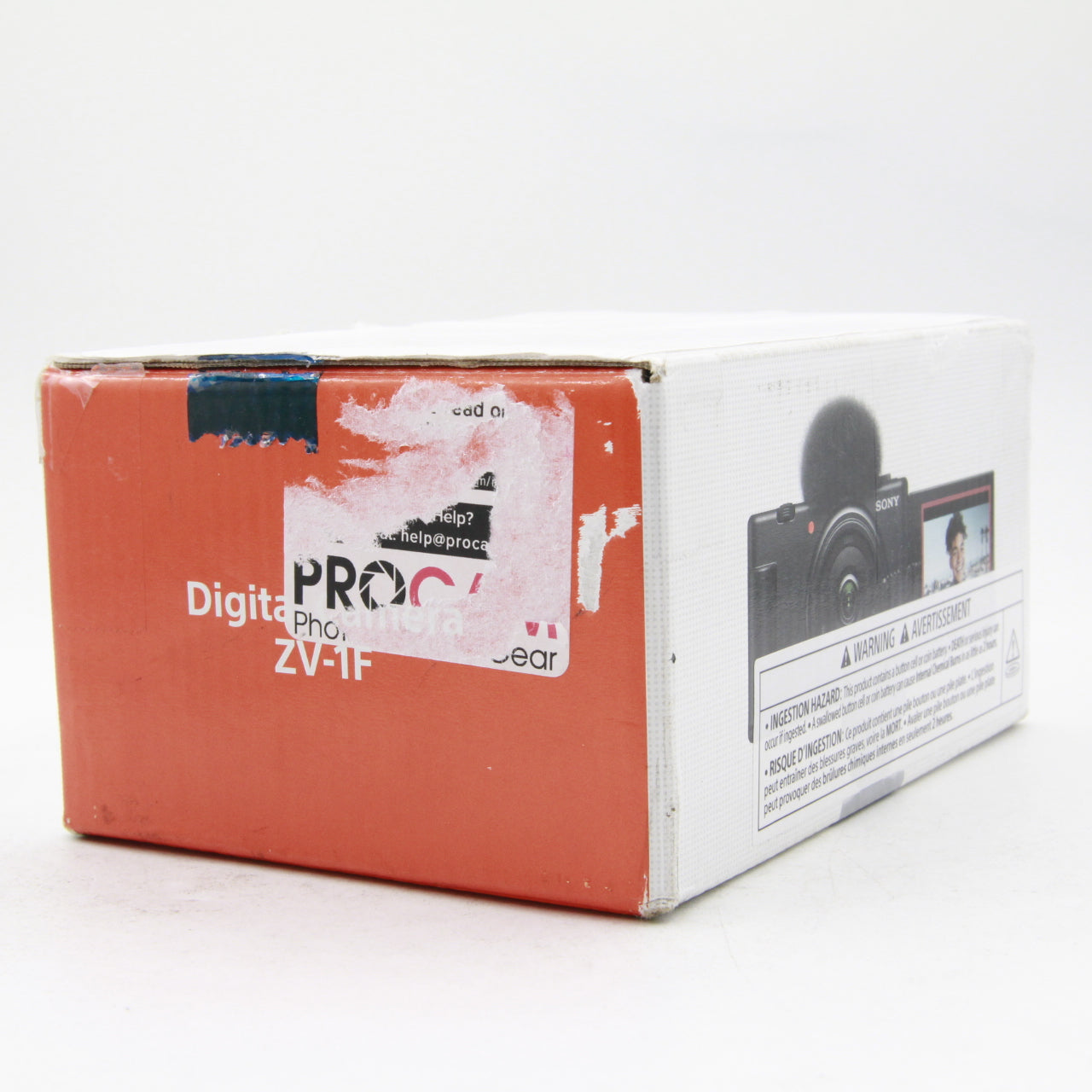 Open Box Sony ZV-1F Vlogging Camera (Black) - Perfect for YouTube, Travel & Content Creation