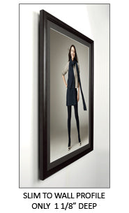 8.5 x 11 Wood Picture Frame with Matboard - Classic Wood 353 Display Frame for Photos, Artwork, Certificates - Perfect for Home, Office & Gallery Decor