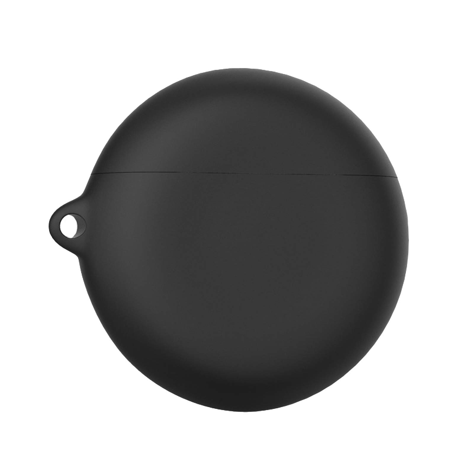 HEVIRGO Bluetooth Headphone Case for Huawei Freebuds 3 - Wireless Earbuds Protective Cover with Anti-Drop Design, Soft Oval Charging Case (Black) | Perfect for Gym, Travel & Daily Commute