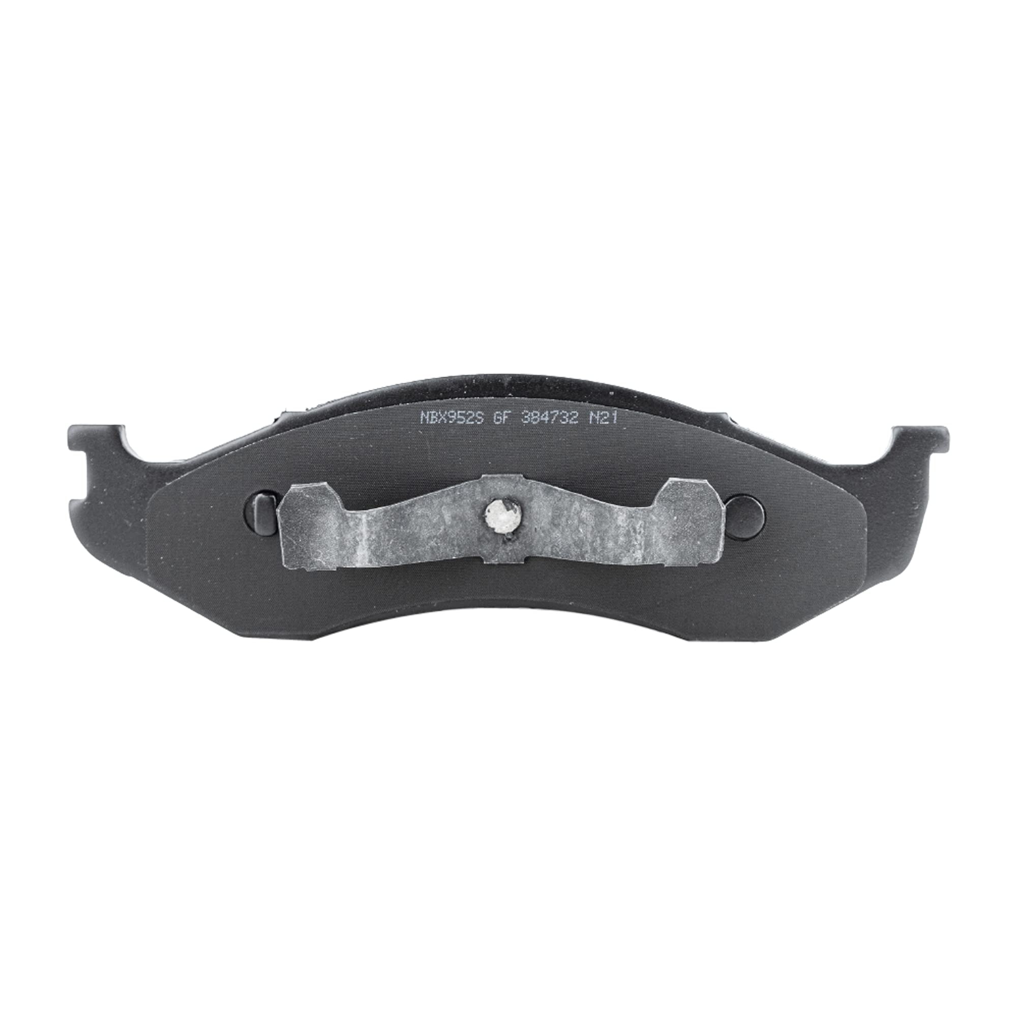 Garage-Pro Brake Pad Set - Front, Fits 1990-1993 Jeep Wrangler, Cherokee, Comanche & 1990 Wagoneer - Includes Shims & Hardware - Perfect for Off-Roading, Daily Commuting & Heavy-Duty Use