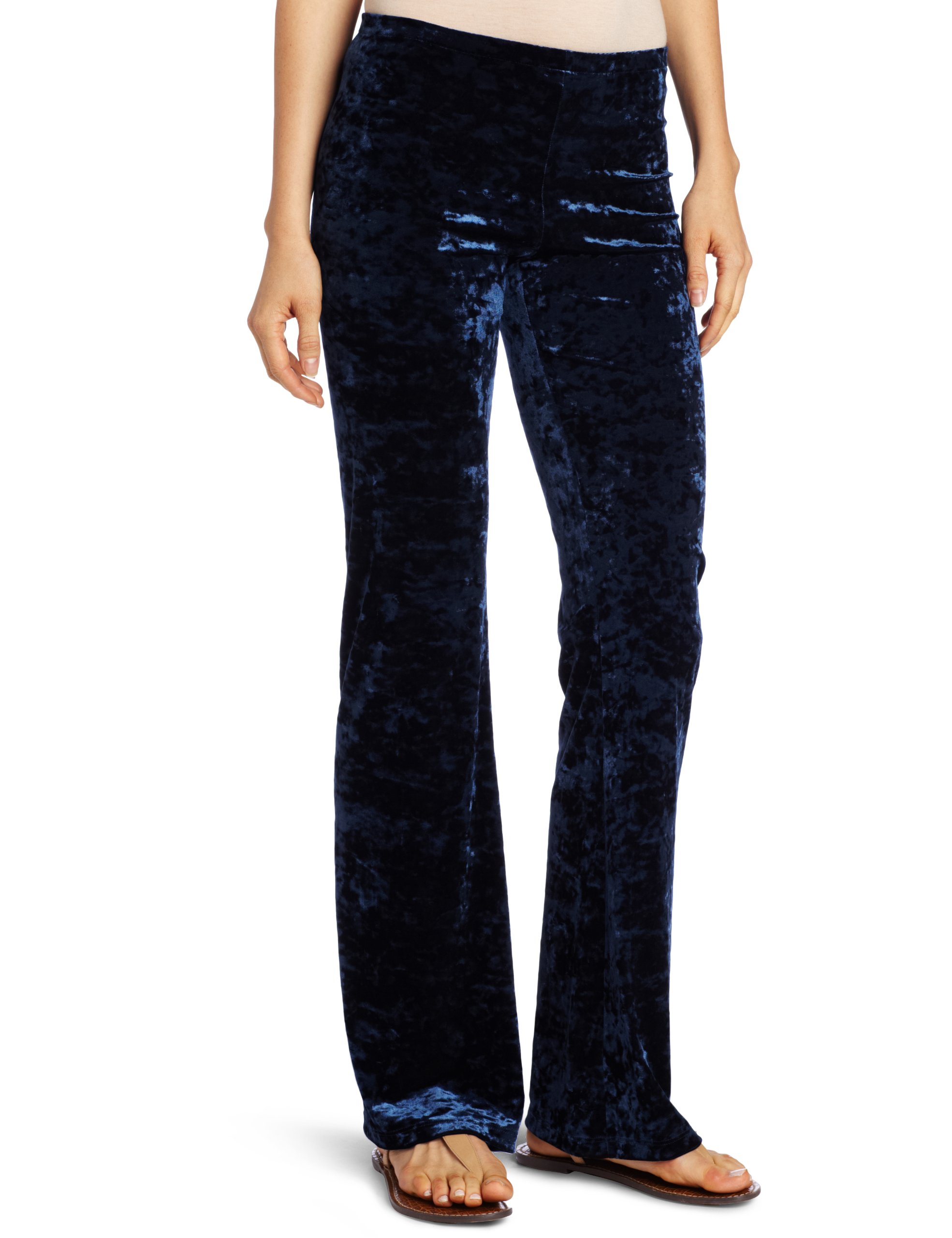 Only Hearts Women's Velvet Crush Flare Leg Pants - Soft Stretch High Waist Bootcut Trousers for Casual & Date Night Outfits | Perfect for Fall Winter Fashion & Holiday Parties