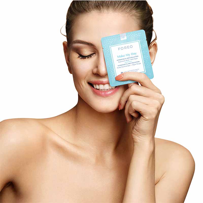 Foreo UFO Face Masks - Hydrating & Brightening Skincare Treatment for Glowing Skin | Perfect for Daily Use, Spa Nights & Travel
