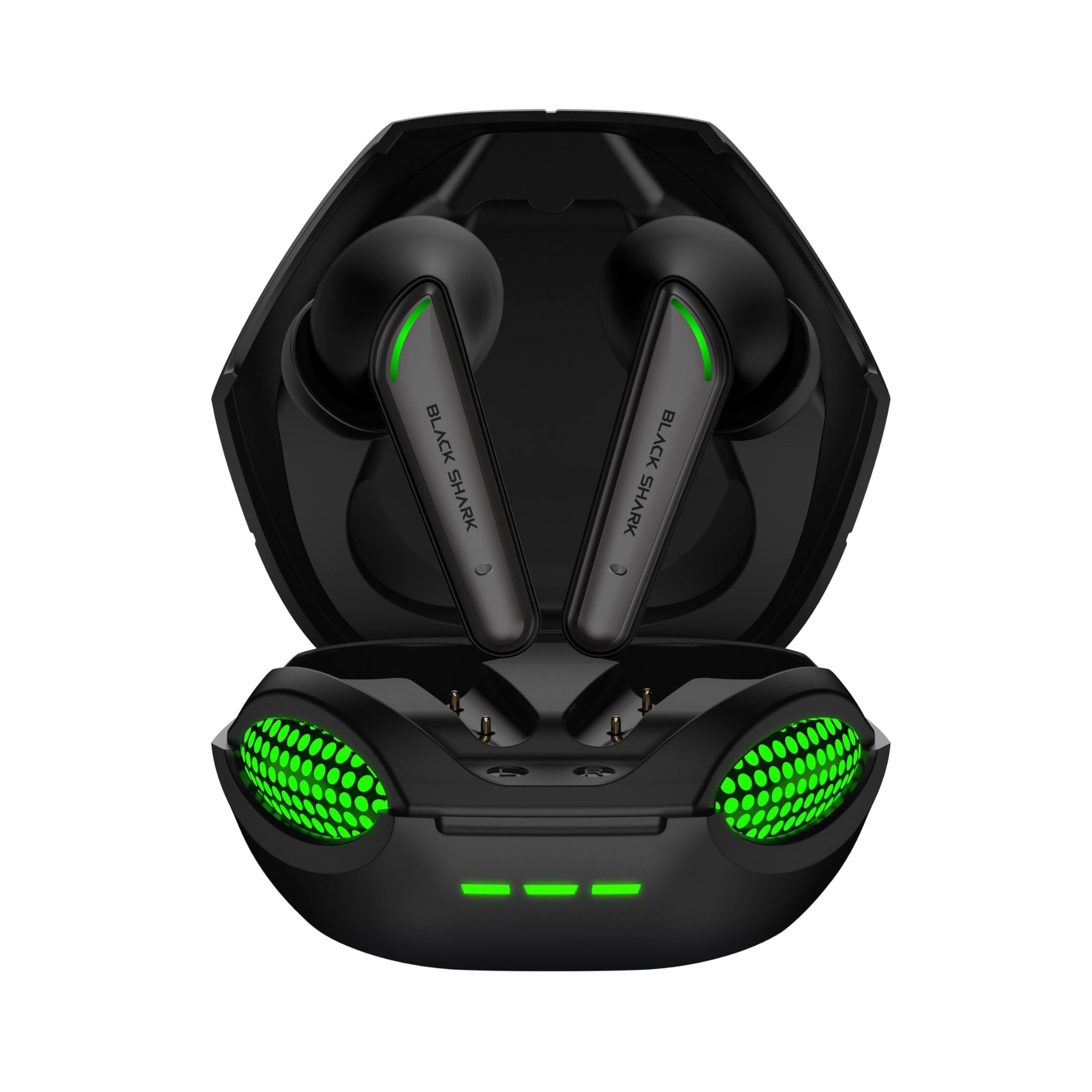 Black Shark Lucifer T7 TWS Wireless Earbuds - Bluetooth 5.3 Gaming Headphones with Dual Mode for Music & Games, Low Latency, Hi-Fi Sound - Perfect for Mobile Gaming, Workouts & Commuting (Black)