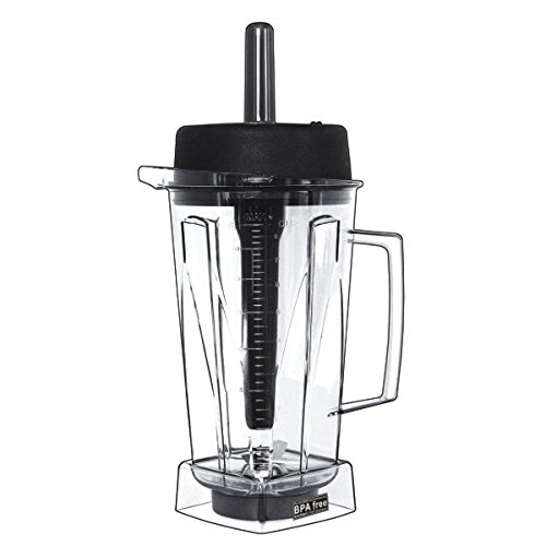 2.0 Liter BPA-Free Tritan Jug Replacement with Blade & Tamper Rod - Professional Blender Container for Smoothies, Juices & Food Prep