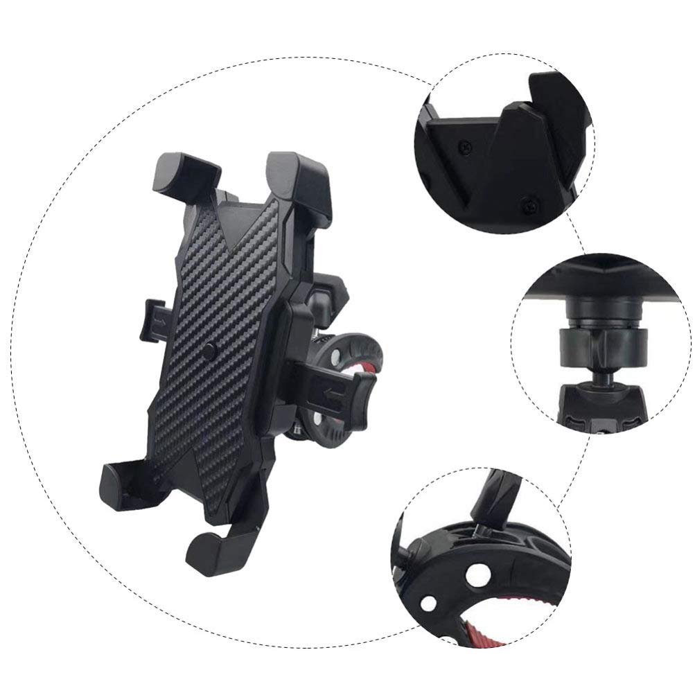 Bike Phone Holder for Motorcycle & Cycling - Handlebar Mount for Safe Riding