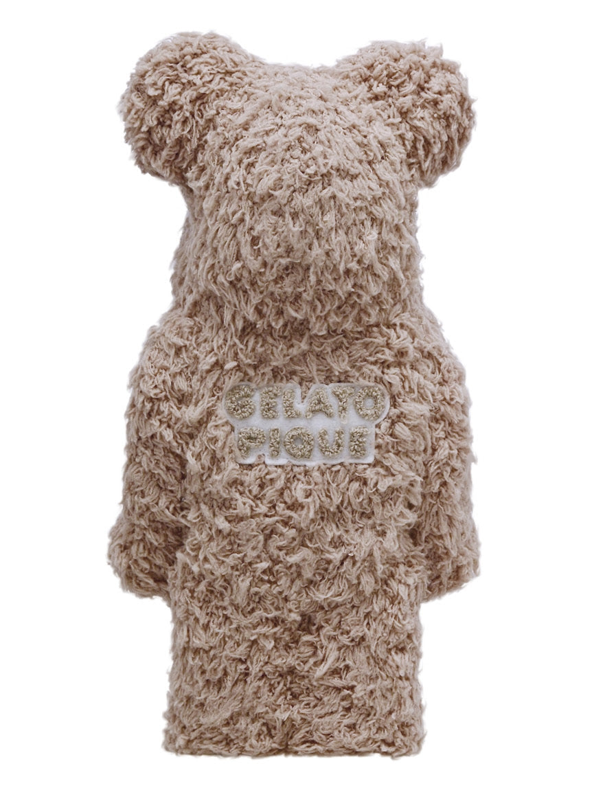 MEDICOM TOY BE@RBRICK Gelato Pique Beige 400% Bearbrick Collectible Figure - Pre Order - Perfect for Home Decor, Office Display, and Anime Collector's Shelf
