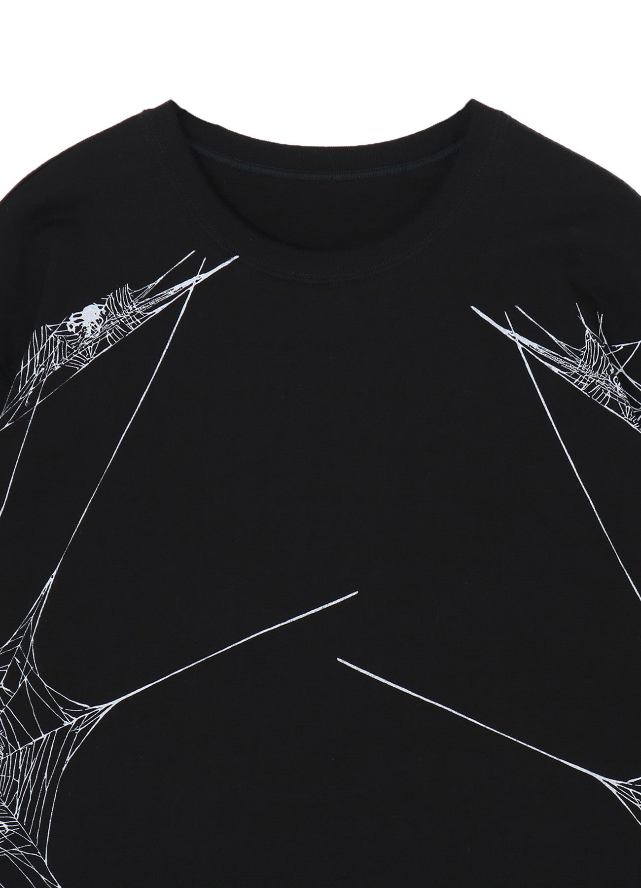 Spider Web Cotton Jersey T-Shirt for Men & Women - Soft & Comfortable Casual Tee for Halloween, Cosplay, and Everyday Wear