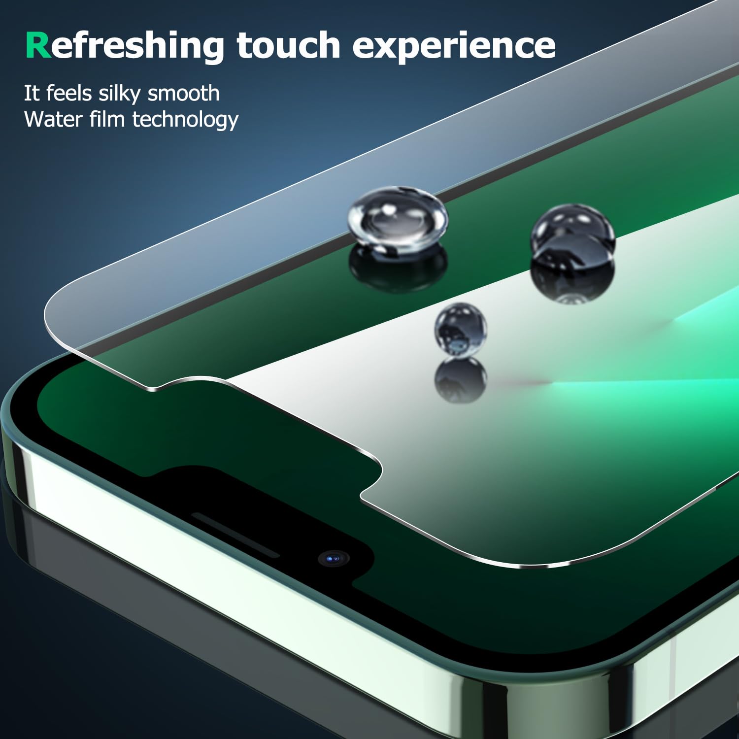 3 Pack iPhone 13 Pro Max Screen Protector (6.7 Inch) - Tempered Glass, Case Friendly, Shock Resistant - Compatible with iPhone 14 Plus - Perfect for Daily Protection & Gaming