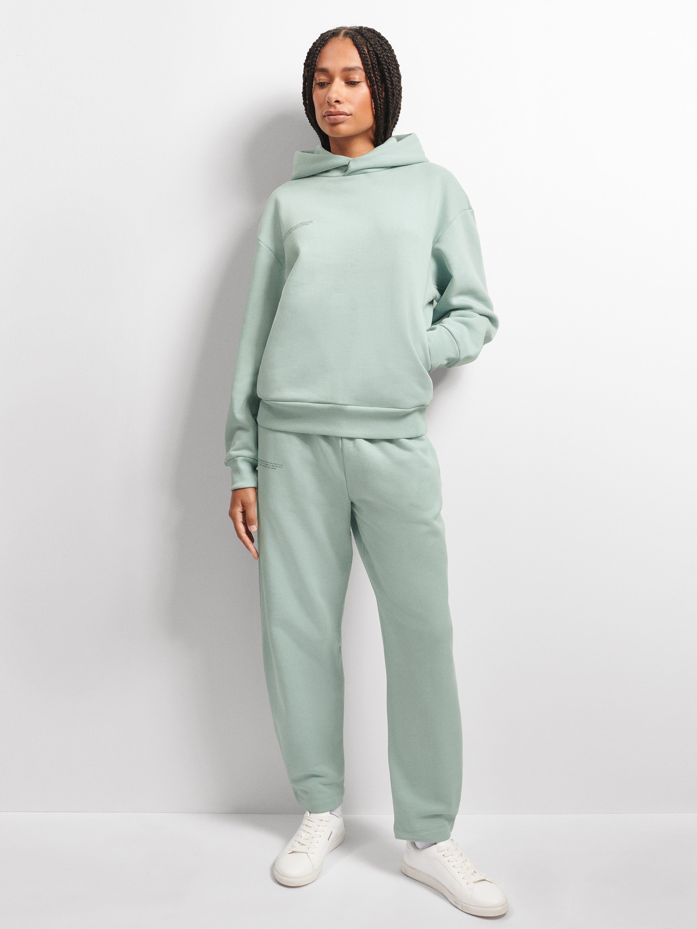Pangaia DNA Heavyweight Hoodie for Men & Women - Eco-Friendly Fleece Pullover with Kangaroo Pocket - Perfect for Winter, Gym & Casual Wear