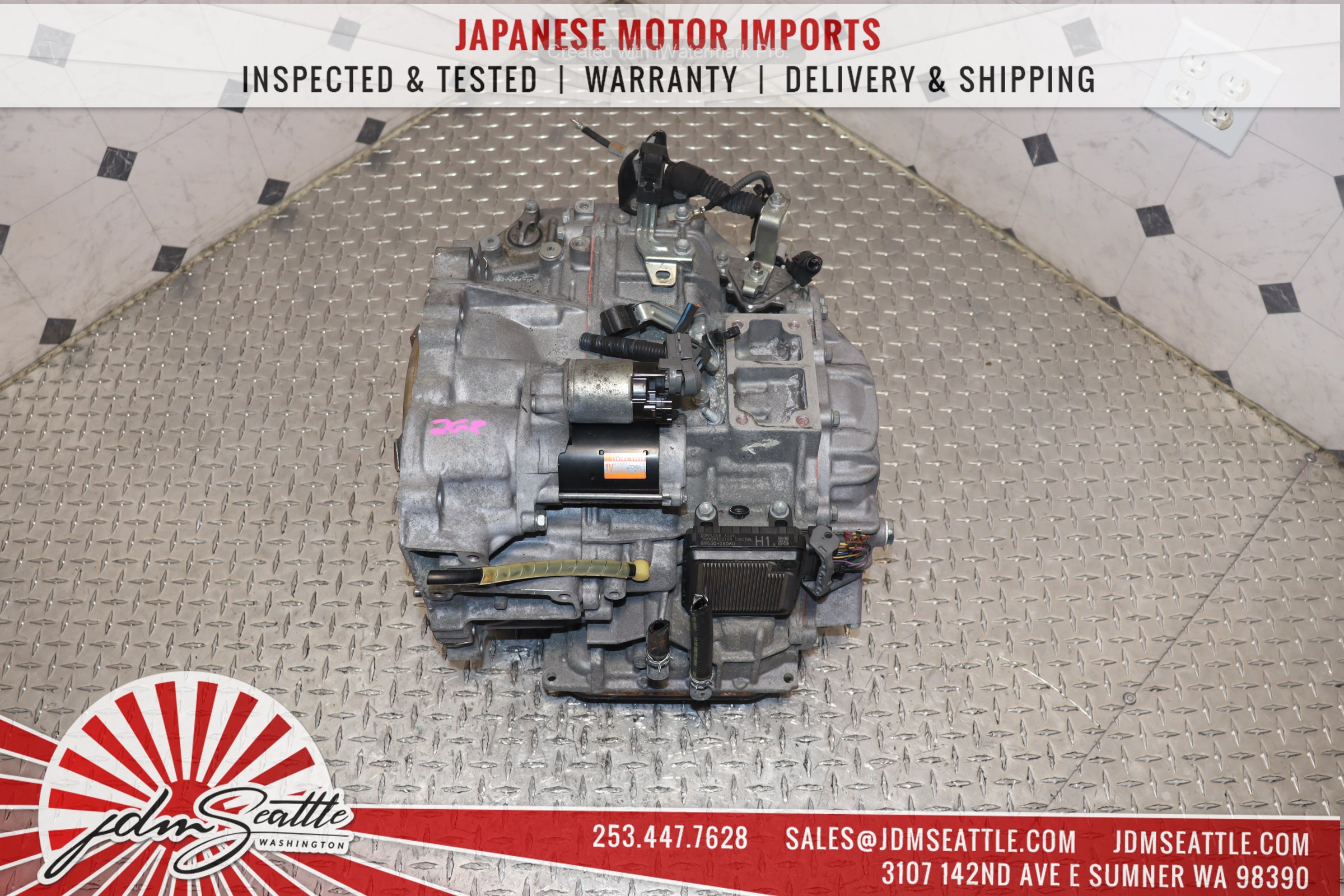 JDM 2GR 3.5L FWD Transmission for 2007-2018 Toyota Camry, 2008-2018 Avalon, 2009-2017 Venza, 2011-2016 Sienna & Lexus RX350/ES350 - Perfect for Engine Replacement & Performance Upgrades