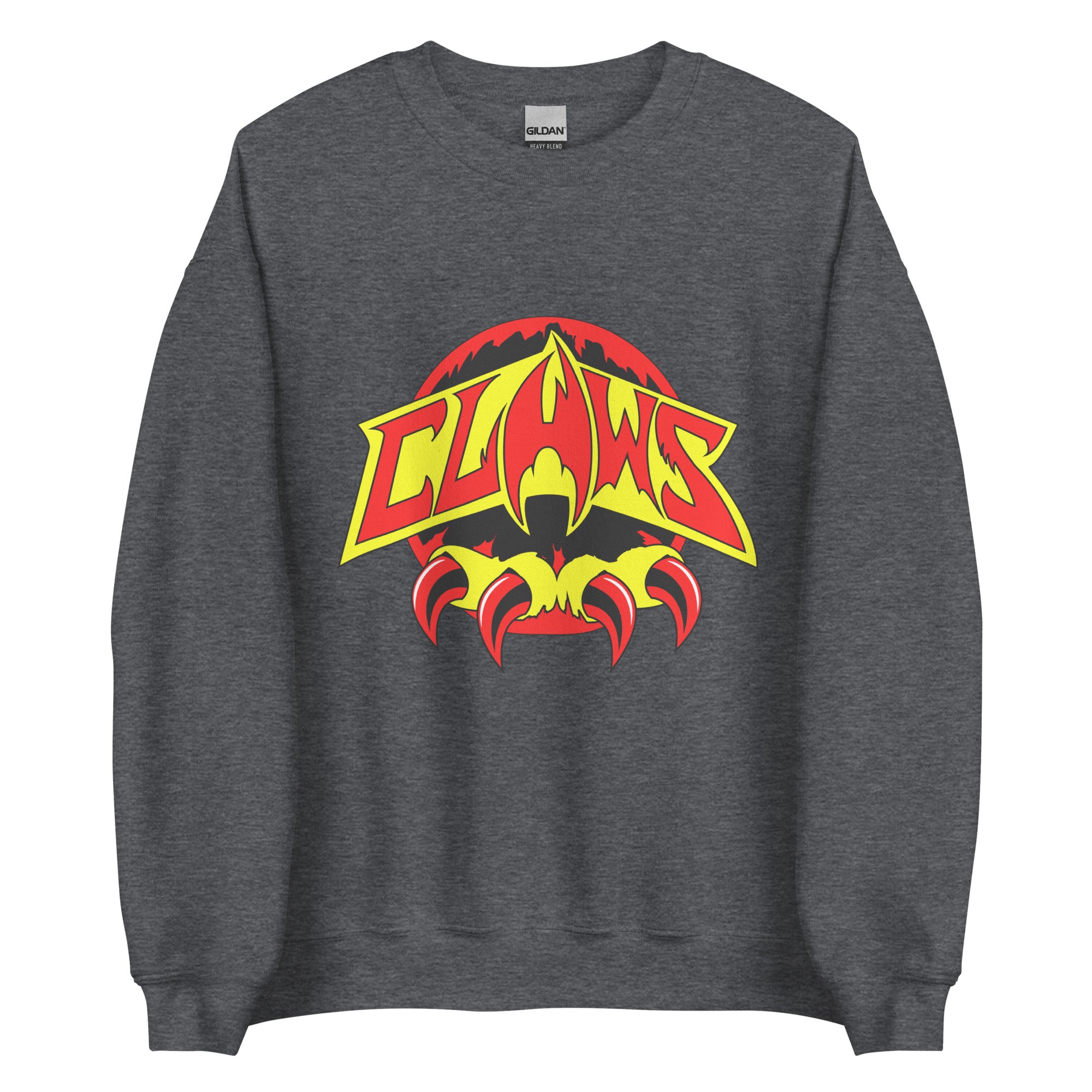 Zoo Jitsu Fighters CLAWS Logo Unisex Sweatshirt - Comfortable Pullover Hoodie for Martial Arts Fans & Streetwear Style | Perfect for Training, Gym, and Casual Wear