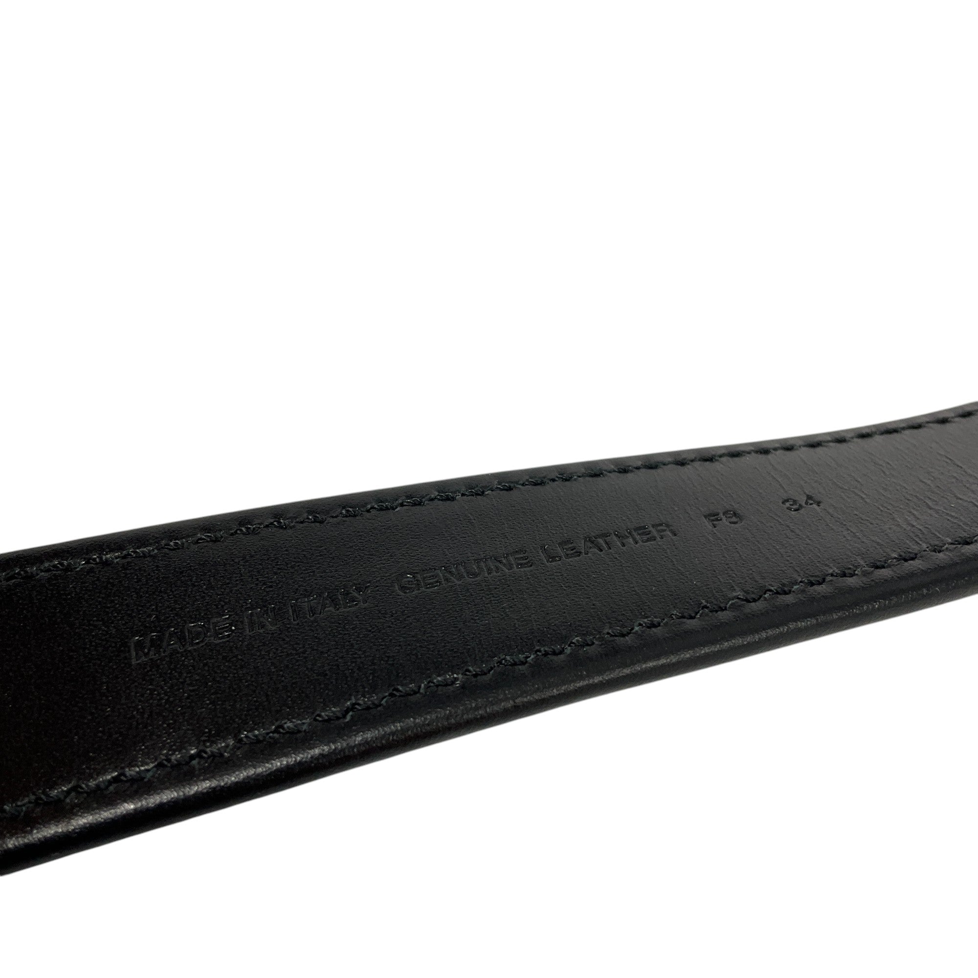 Roger Vivier Diamond Buckle Leather Belt for Women - Black, White, Silver | Elegant Dress Belt for Office, Party & Formal Occasions
