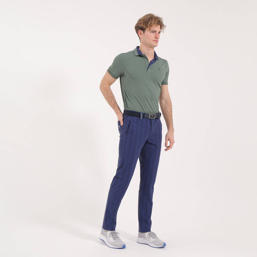 ANATOMY Stretch Pique Slim Fit Polo Shirt for Men - Breathable Comfort & Modern Style | Perfect for Business Casual, Golf & Everyday Wear | Final Sale