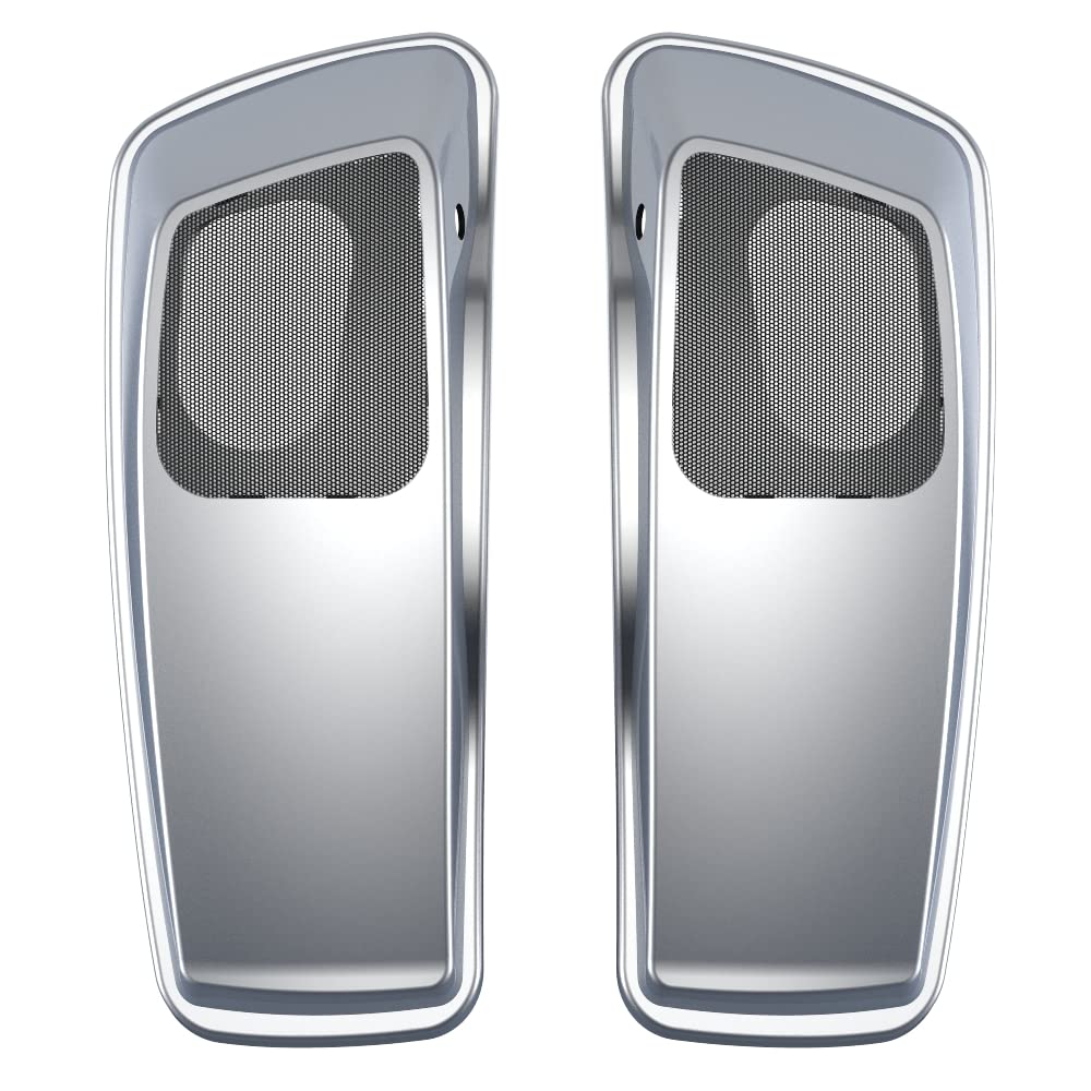 Premium 6X9 Saddlebag Speaker Lids for Harley Davidson Touring (2014+) - Color-Matched Replacement Covers for Enhanced Audio & Style - Perfect for Road Trips, Music Lovers & Custom Bike Upgrades
