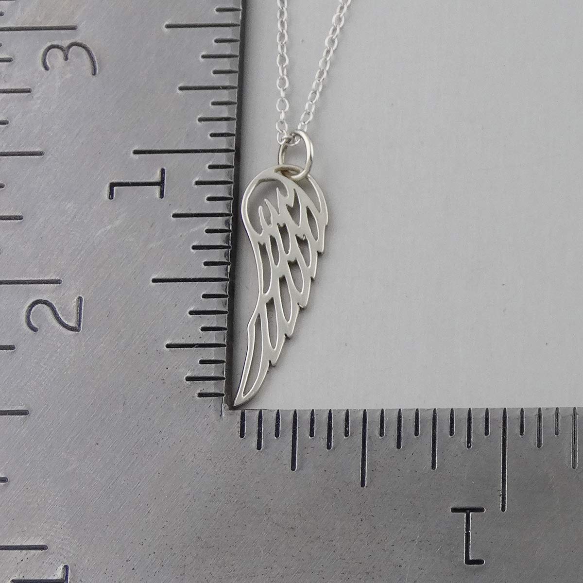 FashionJunkie4Life Sterling Silver Angel Pendant Necklace for Men & Women - Perfect for Gifts, Daily Wear & Spiritual Protection