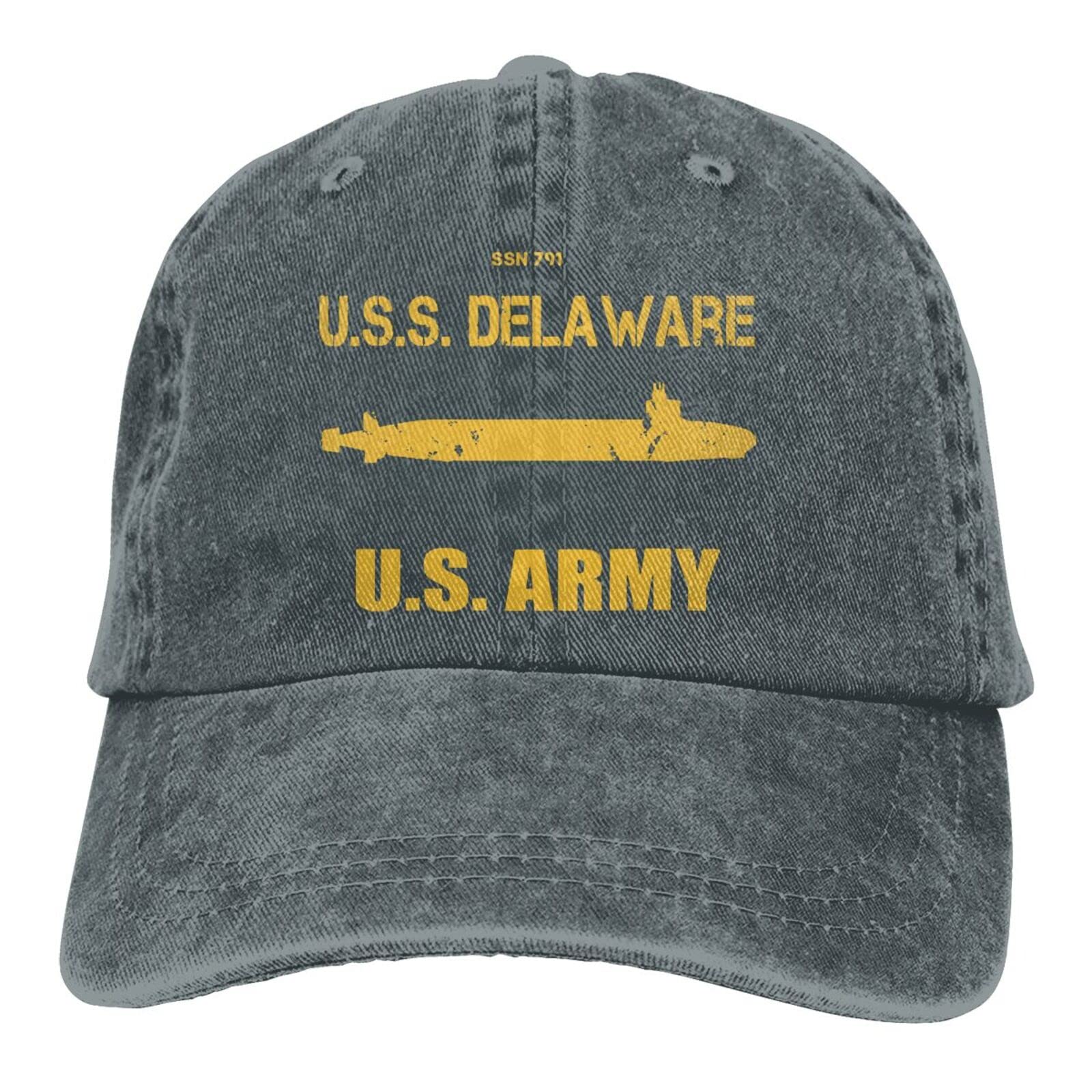 SSN 791 USS Delaware Unisex Hat Collection - Cowboy, Baseball, Driver & Visor Caps for Outdoor Activities, Sports & Casual Wear