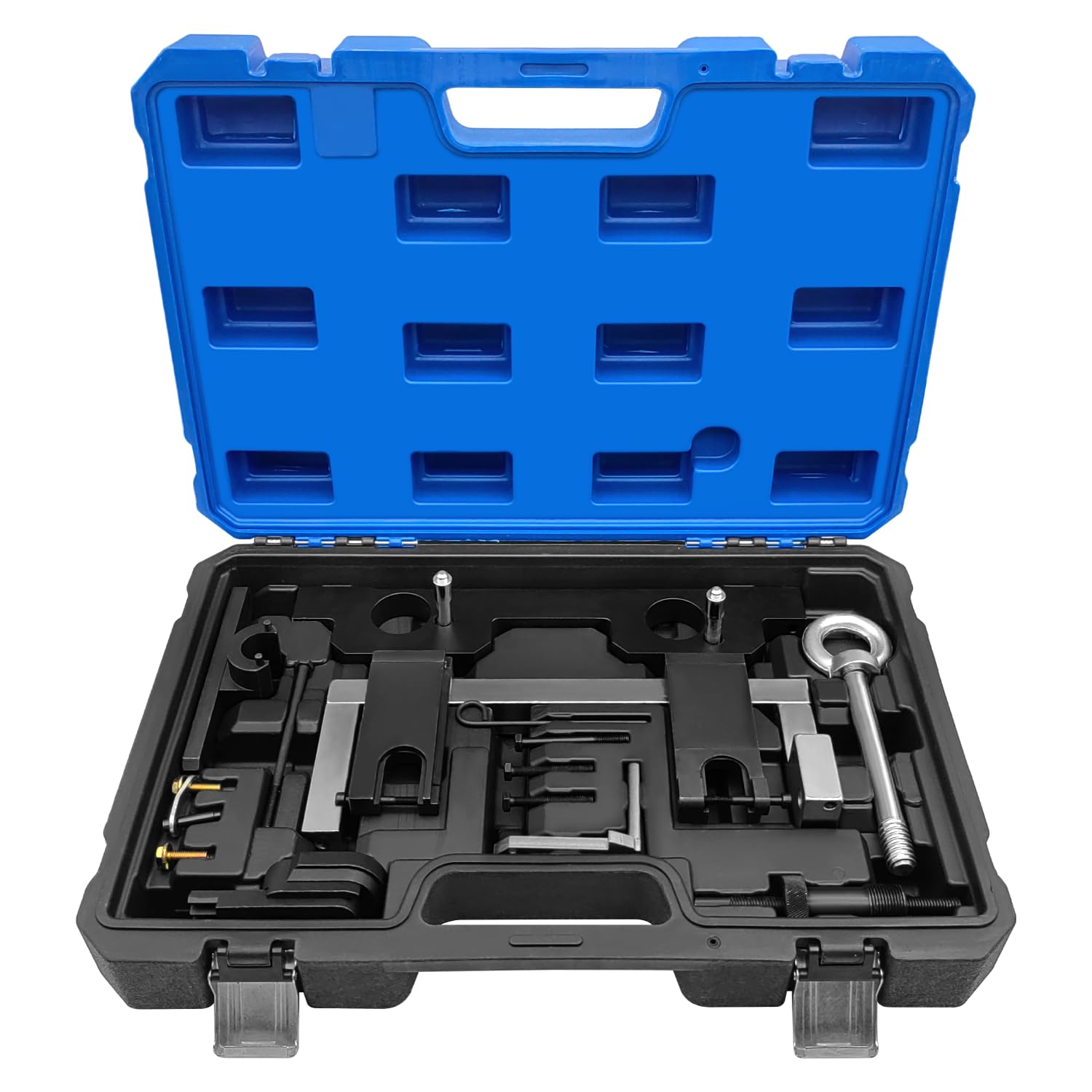 BMW N20 N26 Engine Camshaft Timing Locking Tool Kit - Includes Fuel Injector Tool, Flywheel Frame & Oil Seal Repair Kit | Professional Timing Tool Set for BMW 2.0L Turbo Engines (2012-2021 Models) | Perfect for DIY Repairs & Professional Mechanics