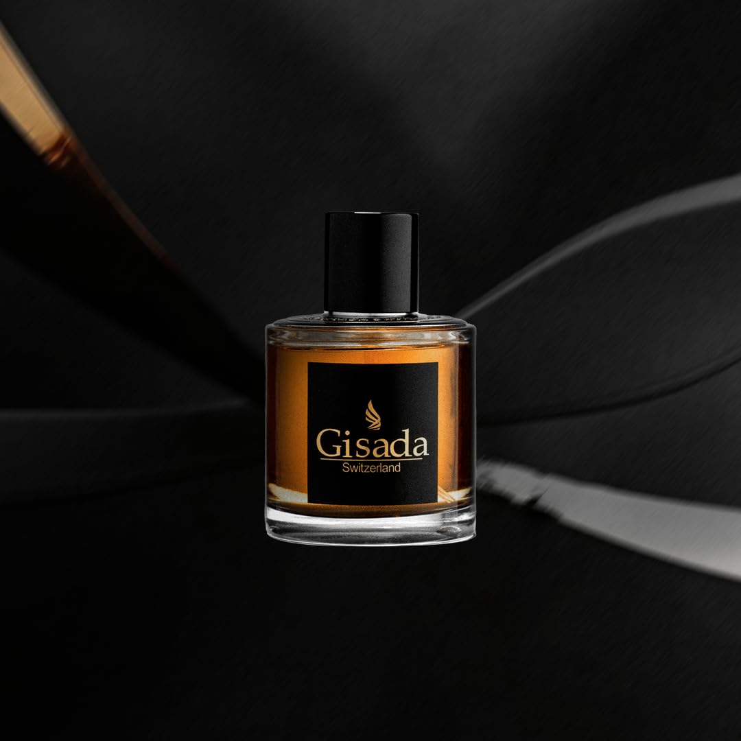 Gisada Ambassador Men's Cologne - Swiss-Made Luxury Perfume with Spicy, Floral & Citrus Notes - Fresh Citrus & Warm Woody Fragrance for Men - 1.7 fl.oz Eau de Toilette - Perfect for Daily Wear, Office & Evening Events