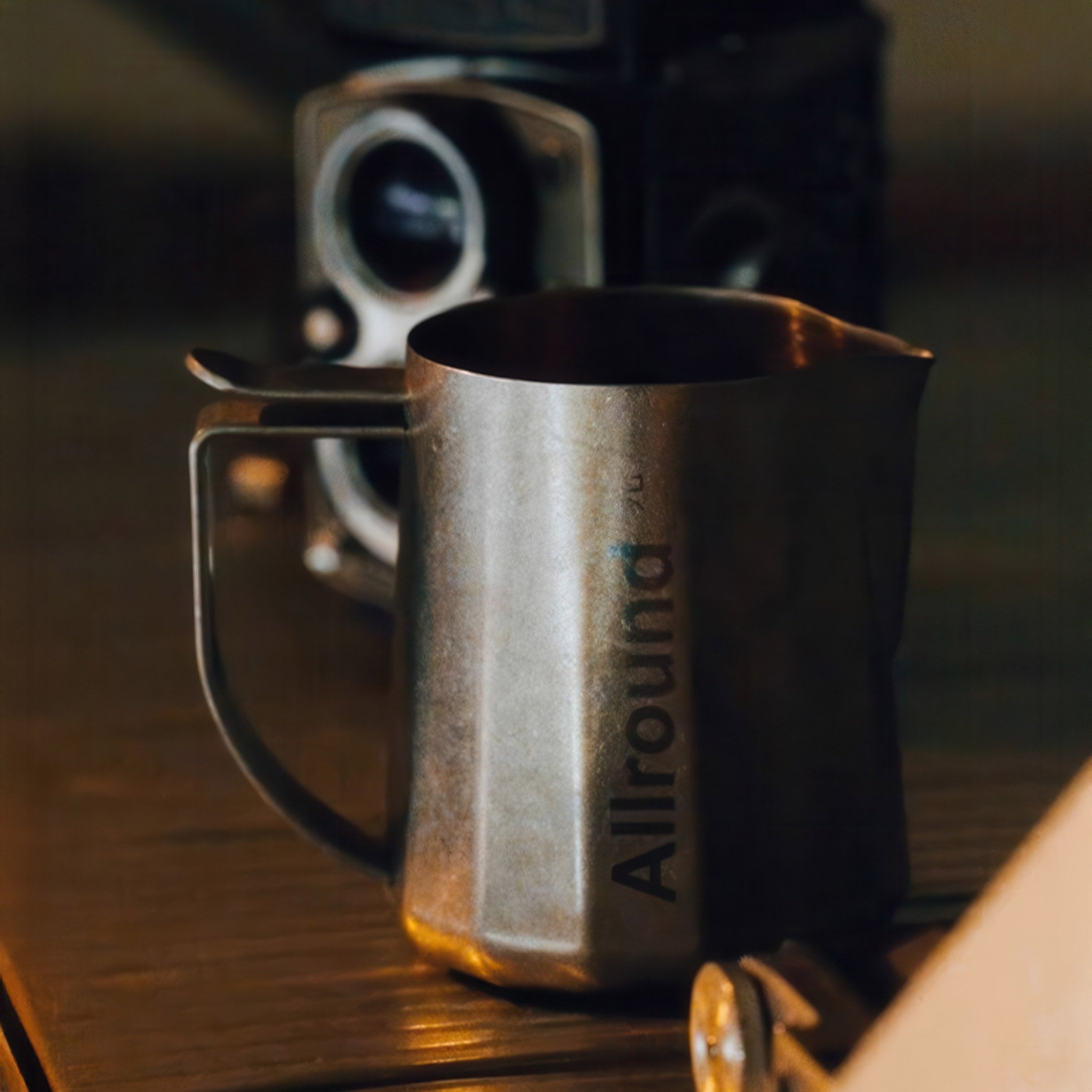 Professional Allround Competition Grade Milk Frothing Pitcher - Perfect for Latte Art, Cappuccino & Coffee Making at Home or Cafes