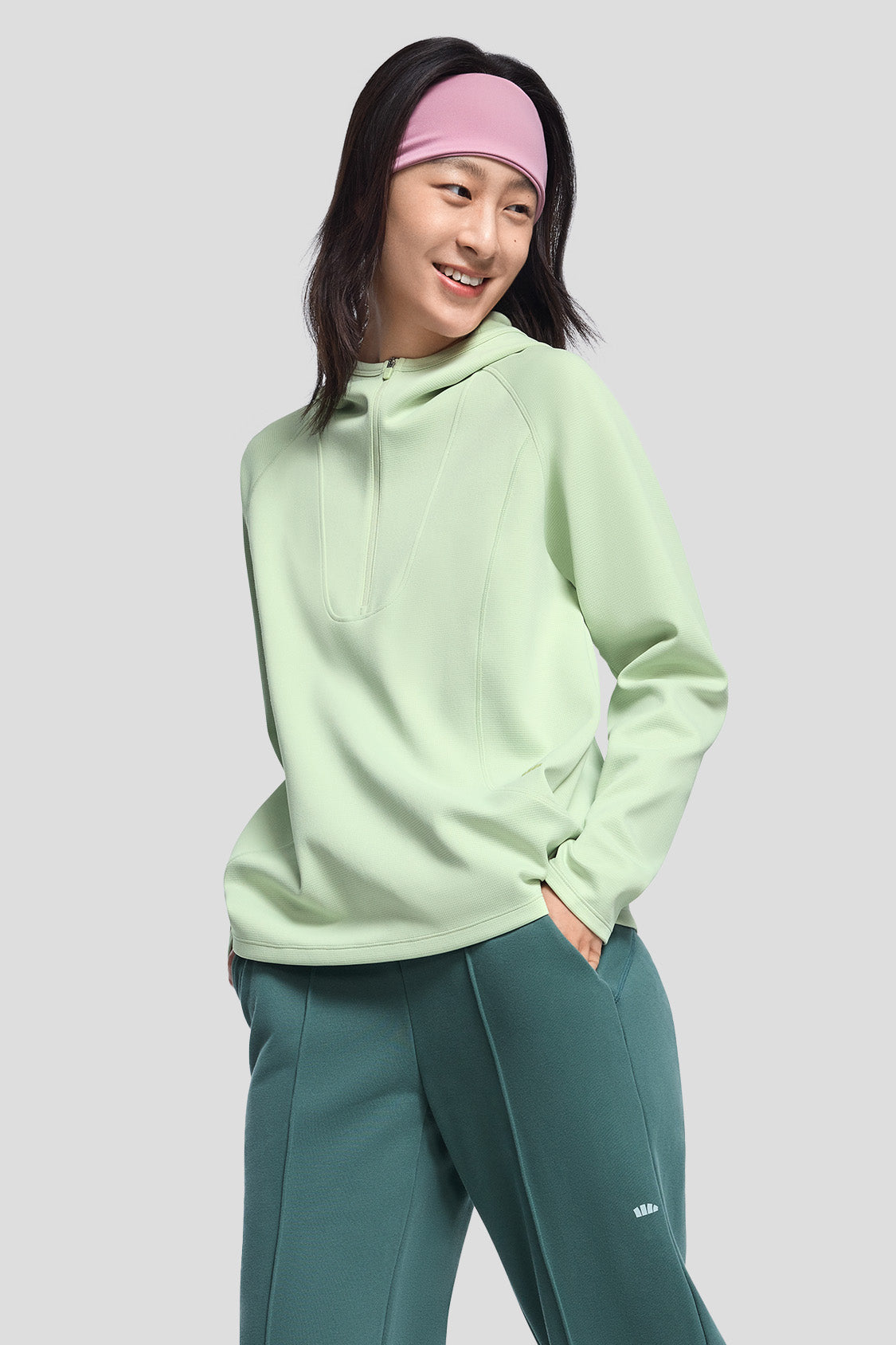 DryFitPro Women's Moisture Wicking Hoodie - Lightweight Quick-Dry Workout Jacket for Running, Yoga & Outdoor Activities