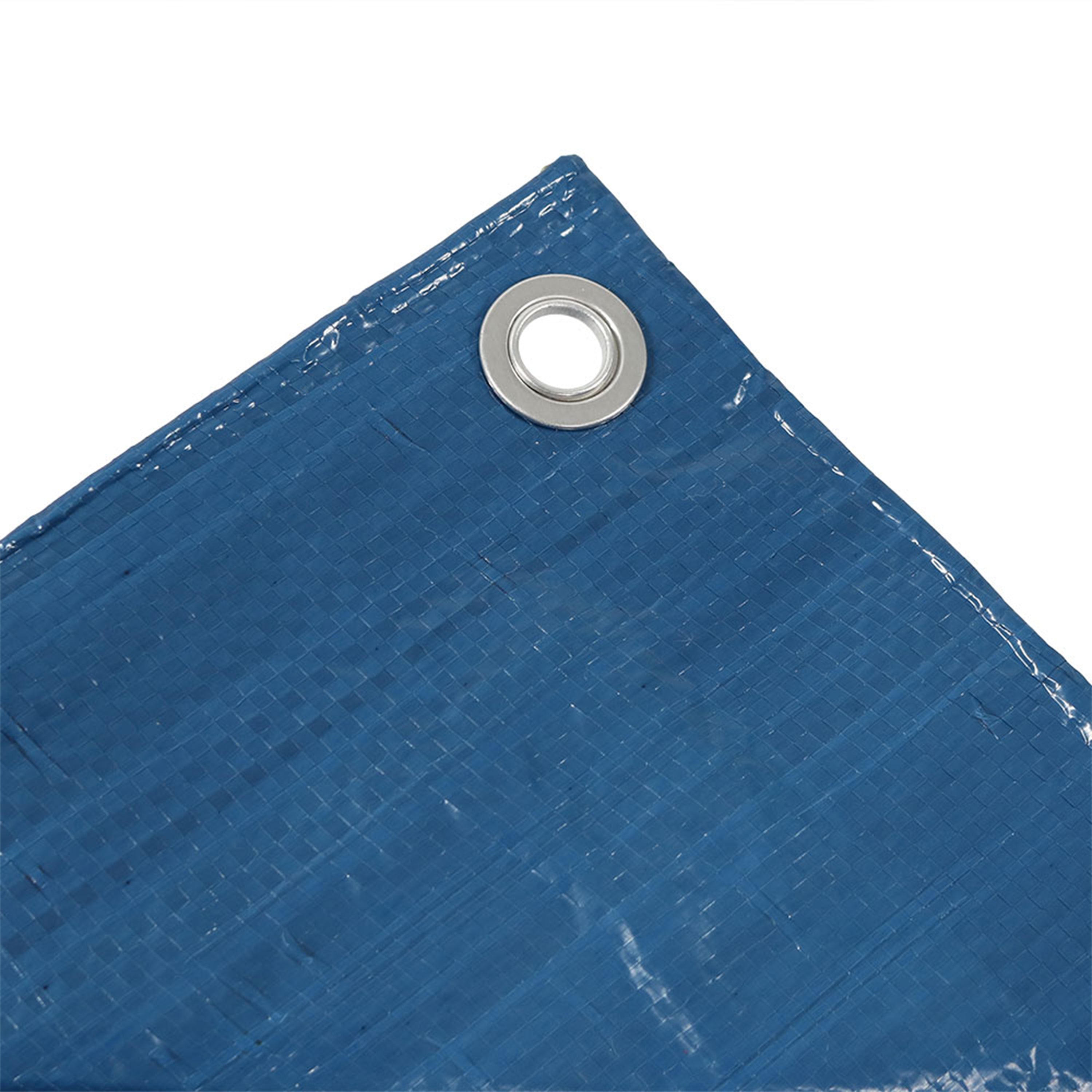 Heavy Duty Poly Tarp - 10x12ft Waterproof, UV Resistant, Multipurpose Outdoor Cover for Camping, Roof, Boat & Construction - Durable, Weatherproof & Tear-Resistant Material