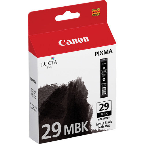 Canon PGI 29 Ink Matte Black Cartridge for Pixma PRO 1 Printer - High-Quality Photo Printing, Professional Artwork & Office Documents