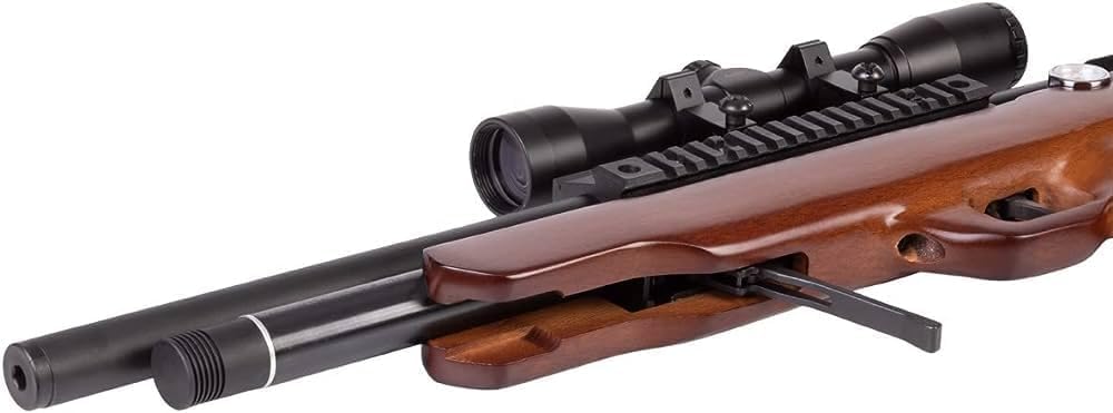 Beeman PCP Multi-Shot Underlever Bullpup Air Rifle - 12 Shot Capacity with European Wood Stock | Includes Scope & Mount | Perfect for Hunting, Target Shooting & Pest Control