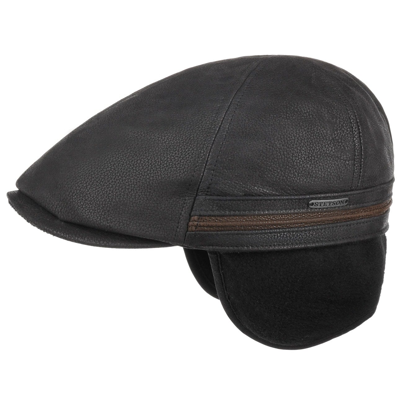 Stetson Redding Earflap Cap – Warm Winter Hat for Men & Women – Outdoor Activities, Skiing, Snowboarding, Hiking