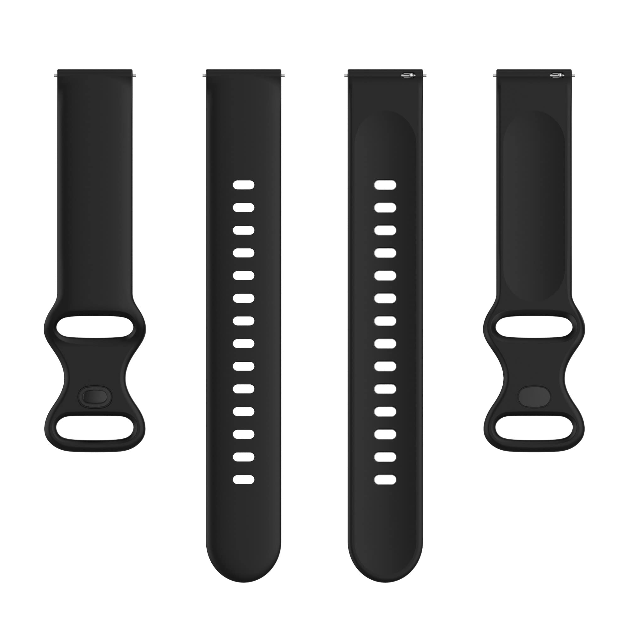 Soft Silicone Replacement Band Compatible with WZWNEER Watch - Adjustable Quick Release Smartwatch Strap for Men & Women | Perfect for Workouts, Running & Daily Wear