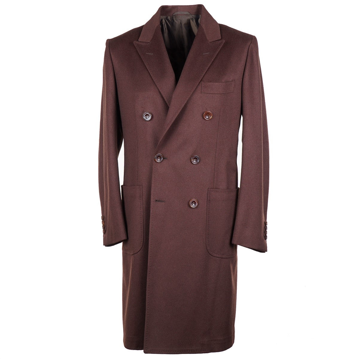Luxury Soft Mid-Weight Cashmere Overcoat for Men - Premium Winter Coat for Business & Formal Occasions | Office Wear & Evening Events