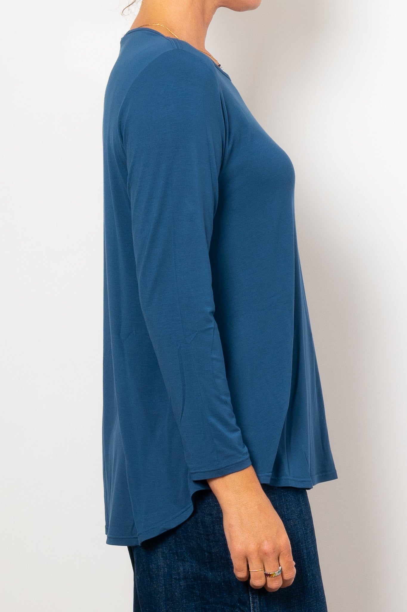 Tani Cara Women's Long Sleeve T-Shirt - Soft Cotton Casual Top for Everyday Wear | Perfect for Work, Travel & Layering