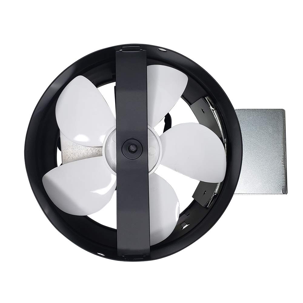 BV 90 CFM Wall Mounted Ventilation Exhaust Fan for Home - Ultra Quiet 4.0 Sones, Efficient Air Circulation for Rooms up to 85 sq ft | 6 Inch Diameter | Removes Heat, Odors, Smoke & Humidity | Perfect for Bathrooms, Kitchens, Laundry Rooms & Garages