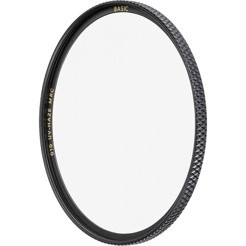 B+W 62mm UV Haze #010 MRC Basic Filter - Professional UV Protection Lens Filter for DSLR & Mirrorless Cameras - Reduce Haze & Enhance Clarity for Landscape & Outdoor Photography
