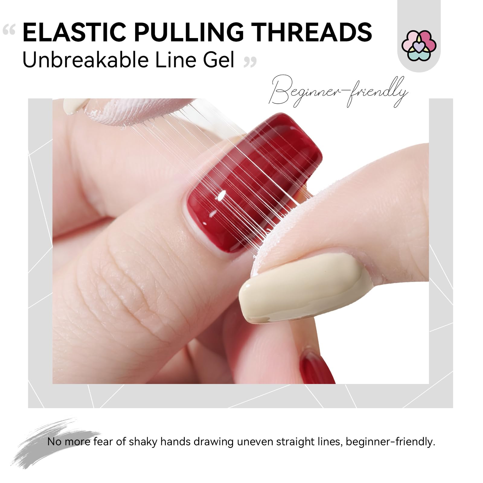 SAVILAND 2 PCS Spider Gel Set - Black & White Soak Off UV LED Gel for Nail Art | High Toughness & Elasticity | Easy to Use for Beginners | Perfect for Home Salon & Professional Manicure