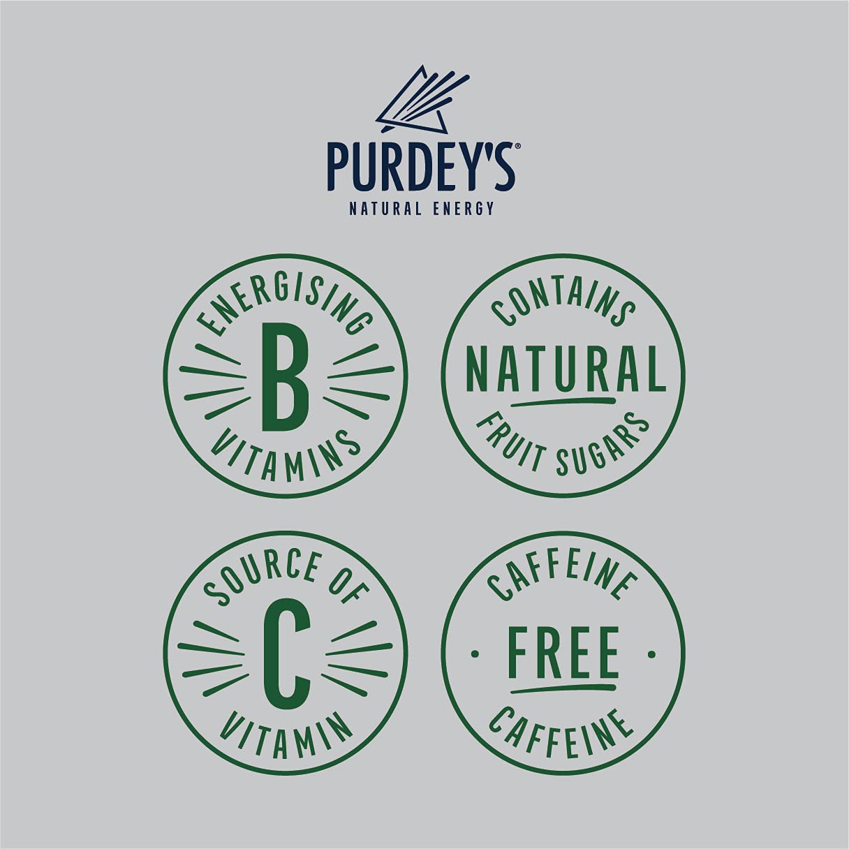 Purdey’s Rejuvenate Natural Energy Drink - 12 Pack of 330ml Bottles | Boost Energy Naturally | Perfect for Workouts, Travel & Daily Refreshment