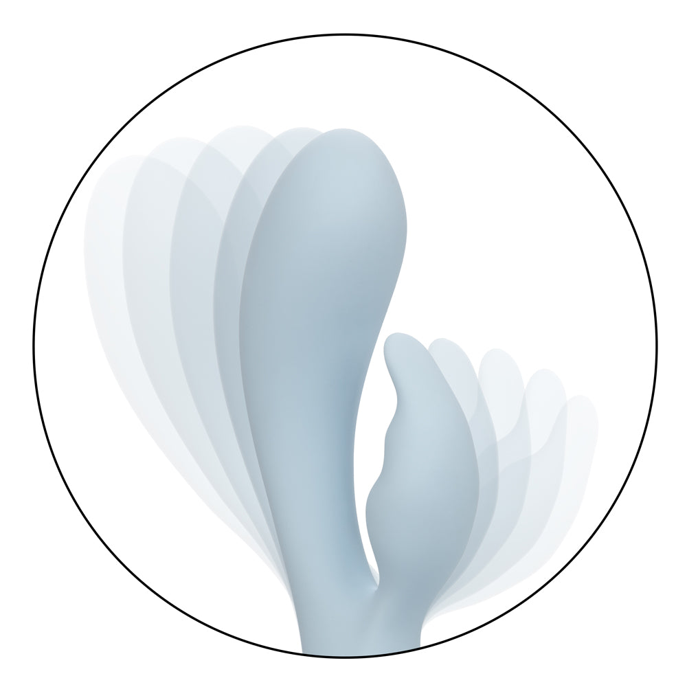 Premium Contour Kali Liquid Silicone Rabbit Vibrator - Dual Stimulation for Women, G-Spot & Clitoral Pleasure - Waterproof, Rechargeable Adult Toy for Couples & Solo Play