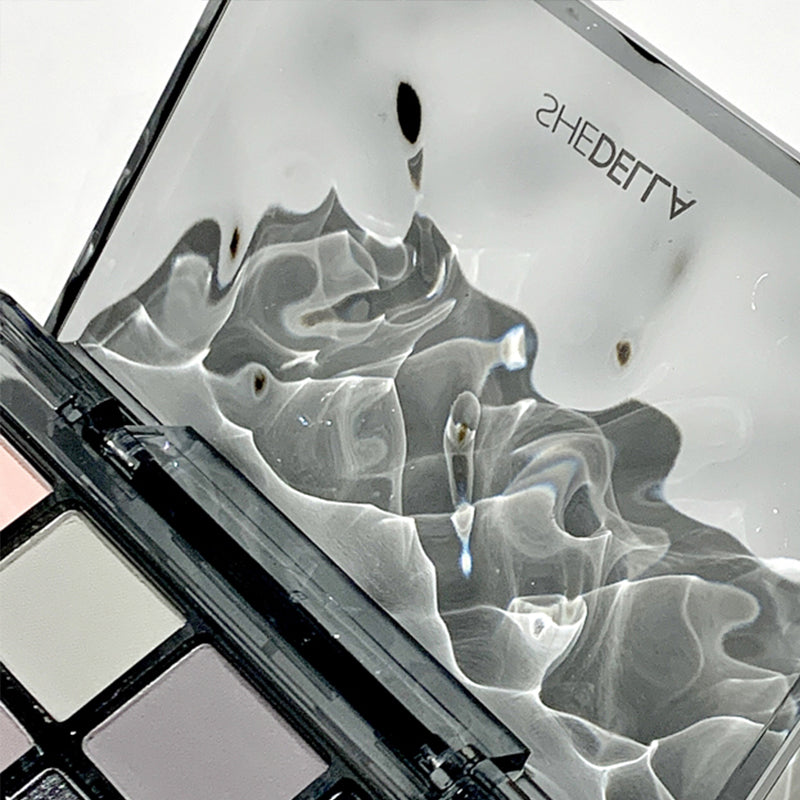 Shedella Water Ripple Earth Tone Eyeshadow Palette - 12 Matte & Shimmer Neutral Eyeshadows for Everyday Makeup | Perfect for Day to Night Looks, Bridal & Party Makeup