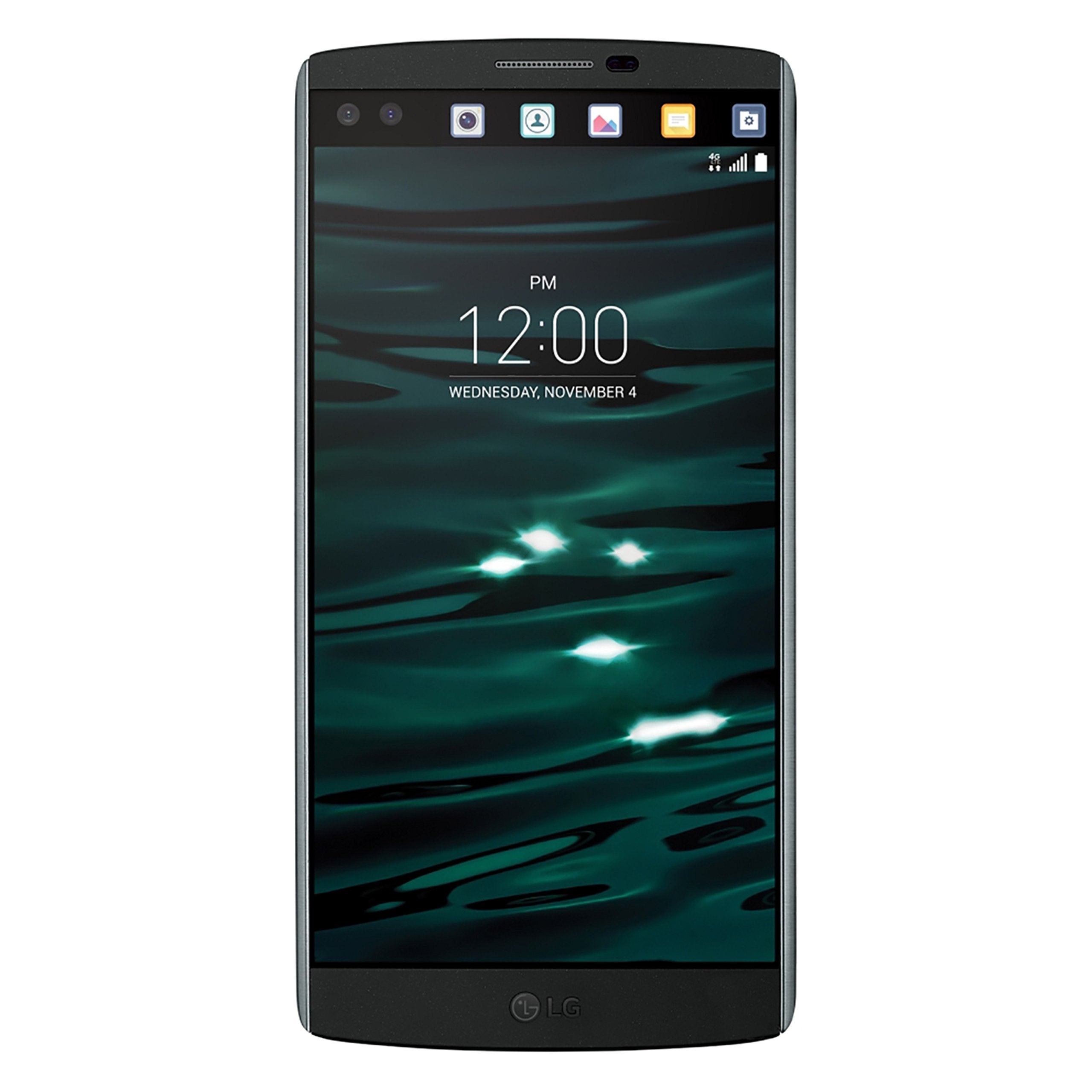 LG V10 Smartphone 64GB Space Black - AT&T GSM Unlocked, Durable Design with Dual Screen & Hi-Fi Audio for Streaming, Gaming & Productivity