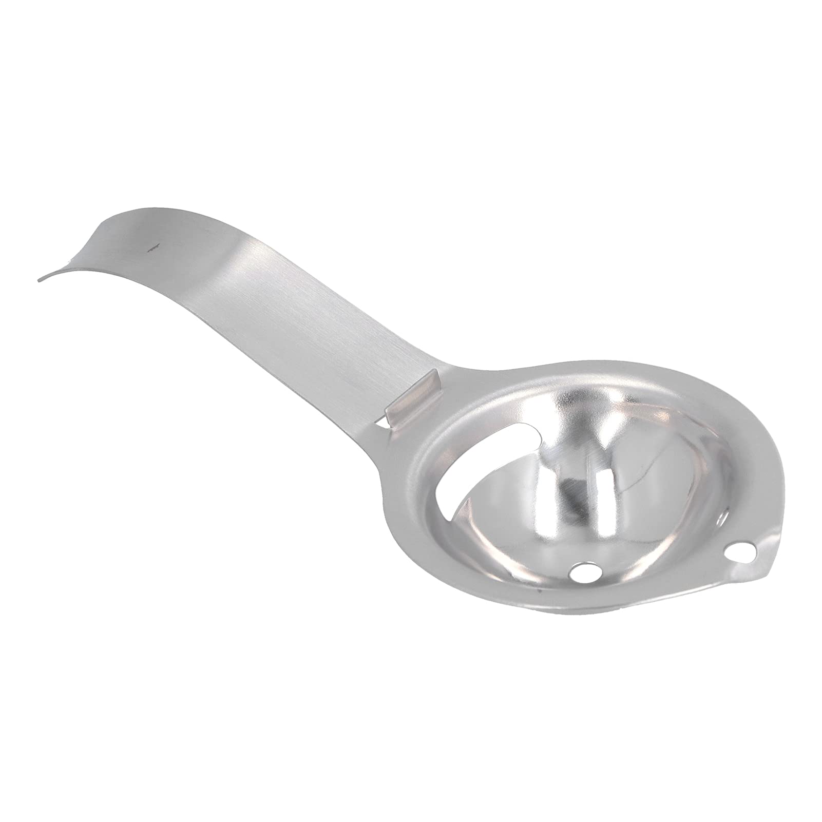 Premium Stainless Steel Egg Separator - Food Grade Egg White & Yolk Filter for Kitchen, Baking & Cooking | Durable Egg Divider Sieve Tool for Chefs, Bakers & Home Cooks | Perfect for Baking, Cooking, Meal Prep & Egg Recipes