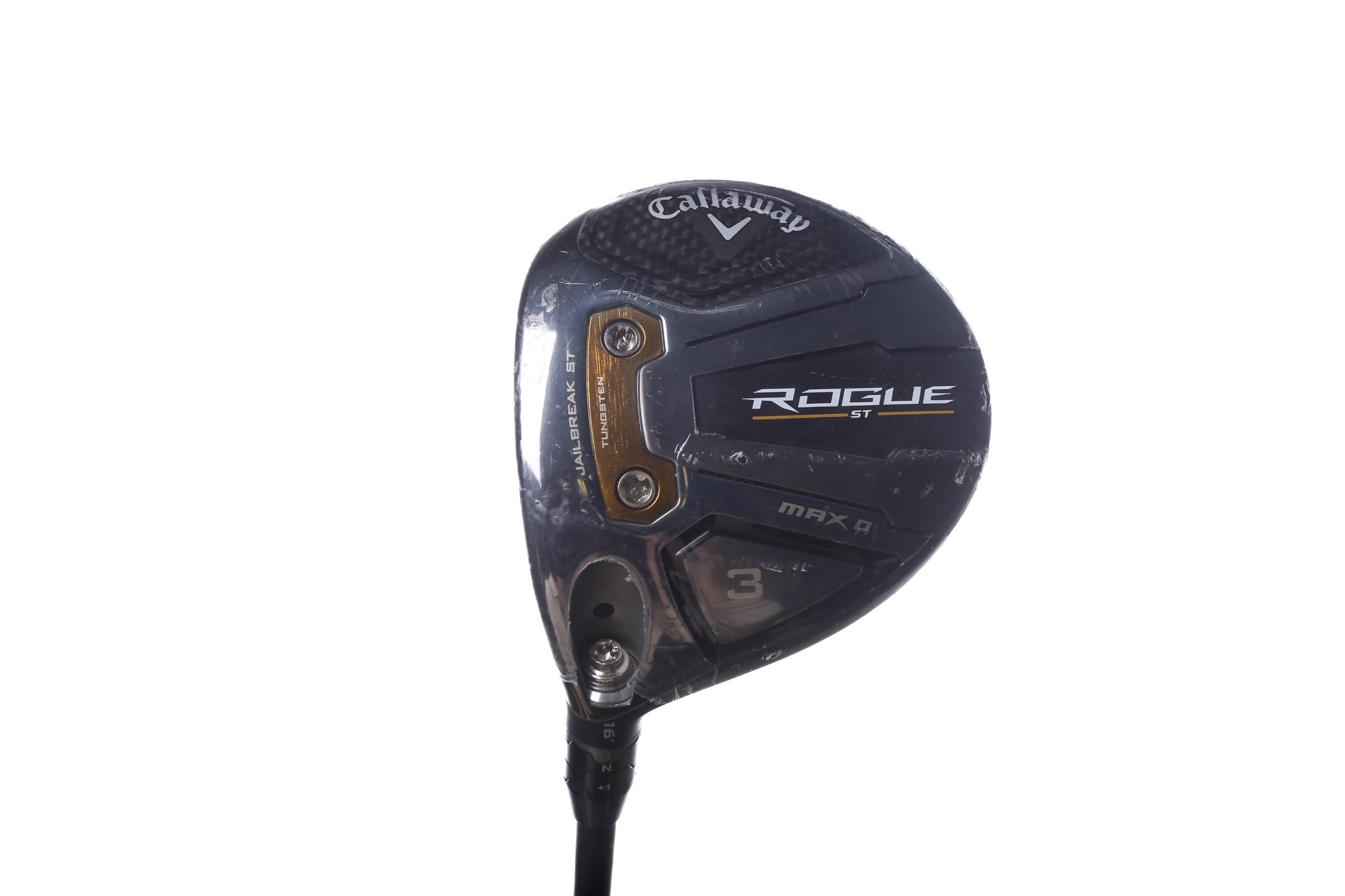 Used Callaway Rogue ST Max Draw 3 Wood Left Handed 16° Regular Flex Golf Club - Perfect for High Handicap Players & Beginners to Improve Draw Shots on the Fairway