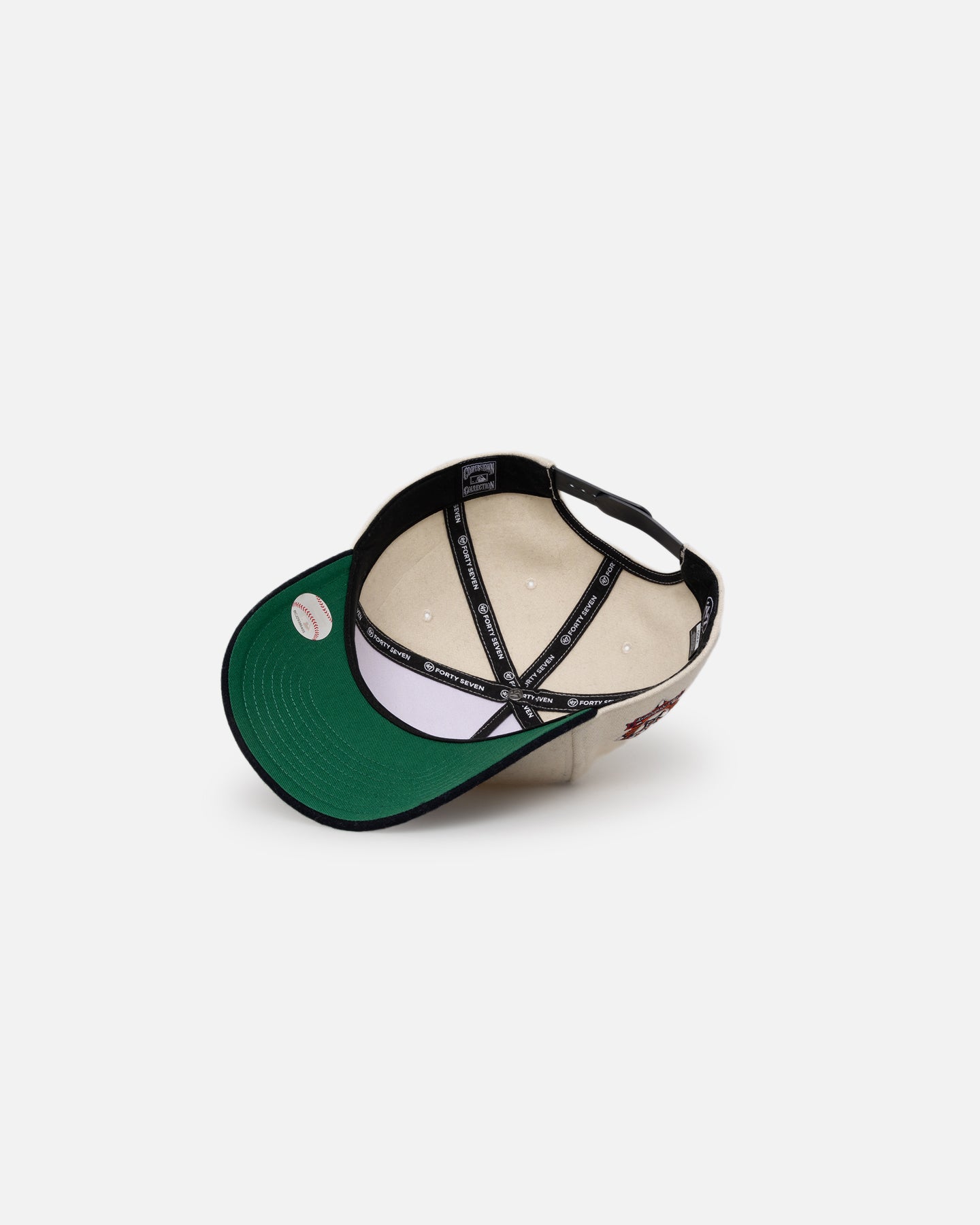 47 Brand Houston Astros 'Wooly Offside DT' Snapback Hat - Adjustable Baseball Cap for Men & Women - Natural/Navy - Perfect for Sports Fans, Game Day & Casual Wear