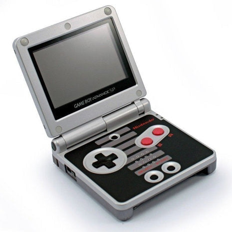 Original Game Boy Advance SP Classic NES Edition - Retro Gaming Console, Portable Handheld System for Nintendo Enthusiasts | Perfect for Travel, Collectors & Nostalgic Gaming Experience