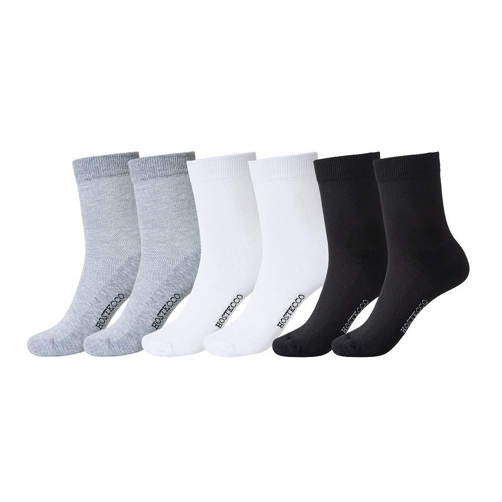 Breathable No Show Ankle Socks for Men & Women - 6 Pairs Odor Resistant Cotton Running Socks (Size 6-12) - Perfect for Gym, Sports & Everyday Wear