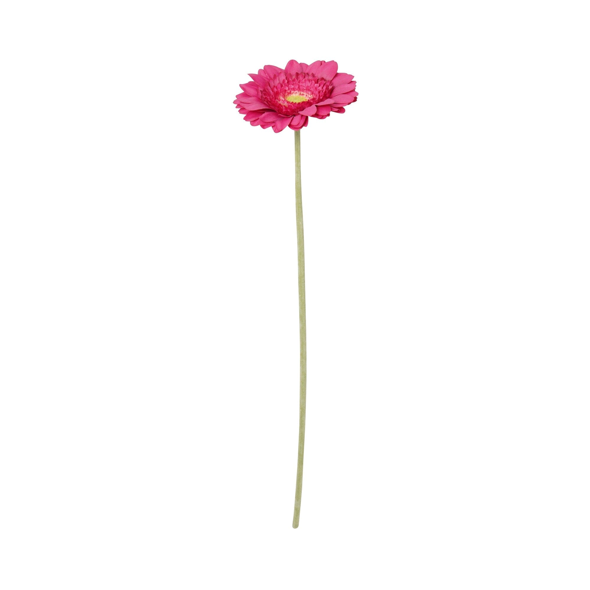 Premium Artificial Gerbera Flower Bouquet - Large Dark Pink Silk Fake Flowers for Home Decor, Wedding Centerpieces, and Party Arrangements